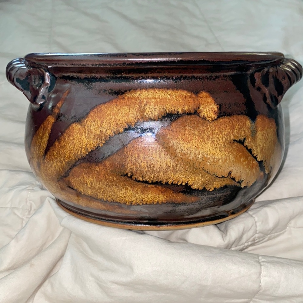Vintage Heyduck Stoneware Pot - Signed and dated 1999